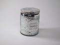 Silver Patterned Candle with Lid - Vanilla Scent
