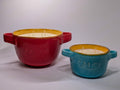 Turquoise Salsa Bowl — Grapefruit & Mangosteen