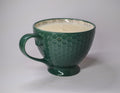 Green Honeycomb Mug Candle - Coconut Lime Verbena Scent