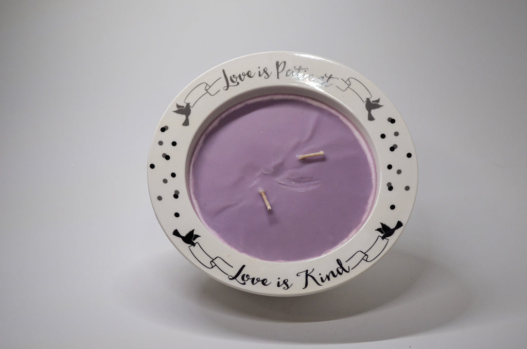 “Love Is Kind” Bowl — Dahlia Noir