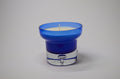 Blue Modern Glass Candle - Black Raspberry Vanilla