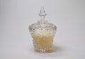 Cut‑Glass Lidded Candle (Vintage Style) - Black Raspberry Vanilla