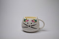 Cat Face Mug Candle (Floral Accents) - Japanese Cherry Blossom