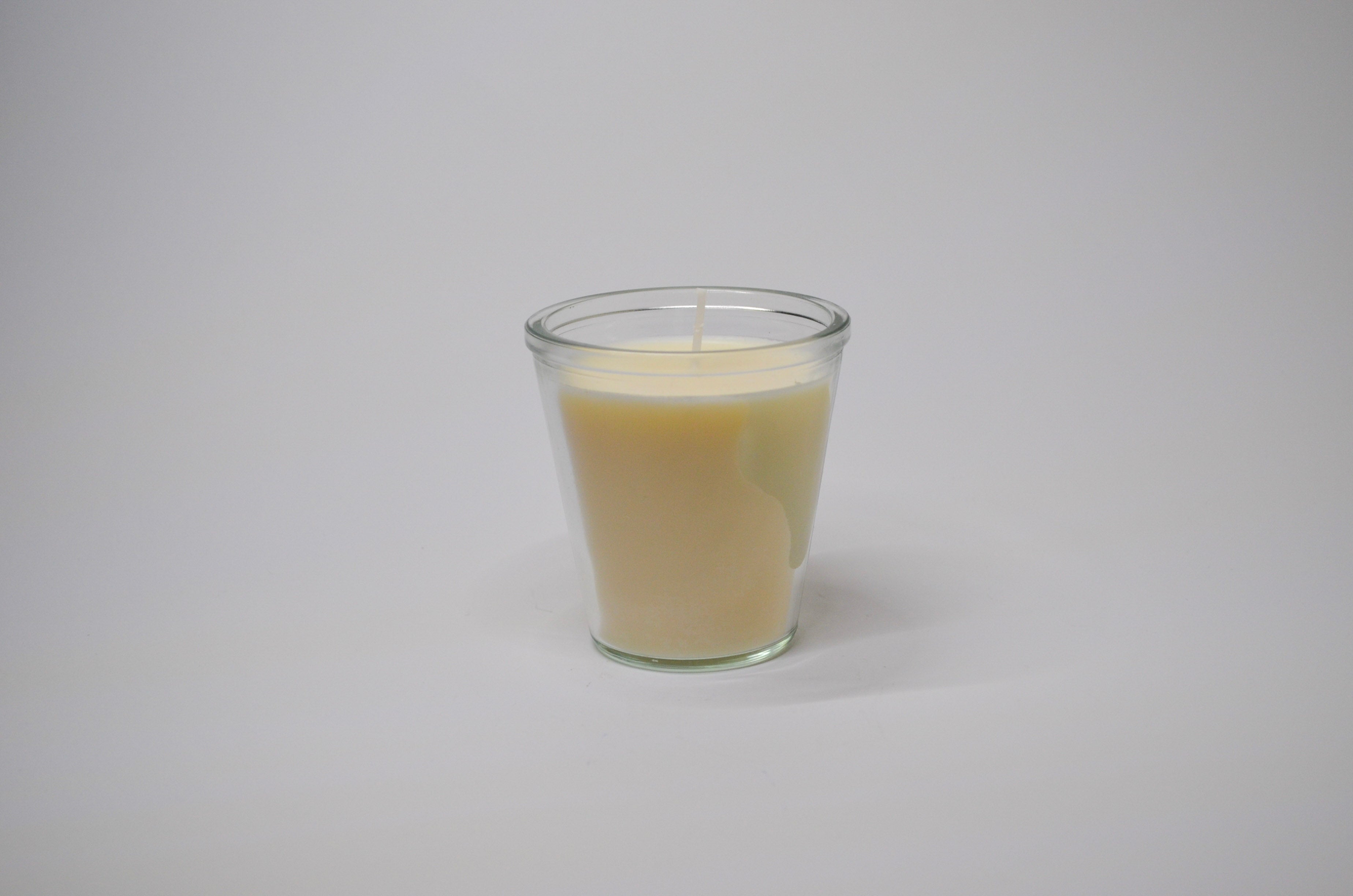 Minimalist Clear Glass Candle