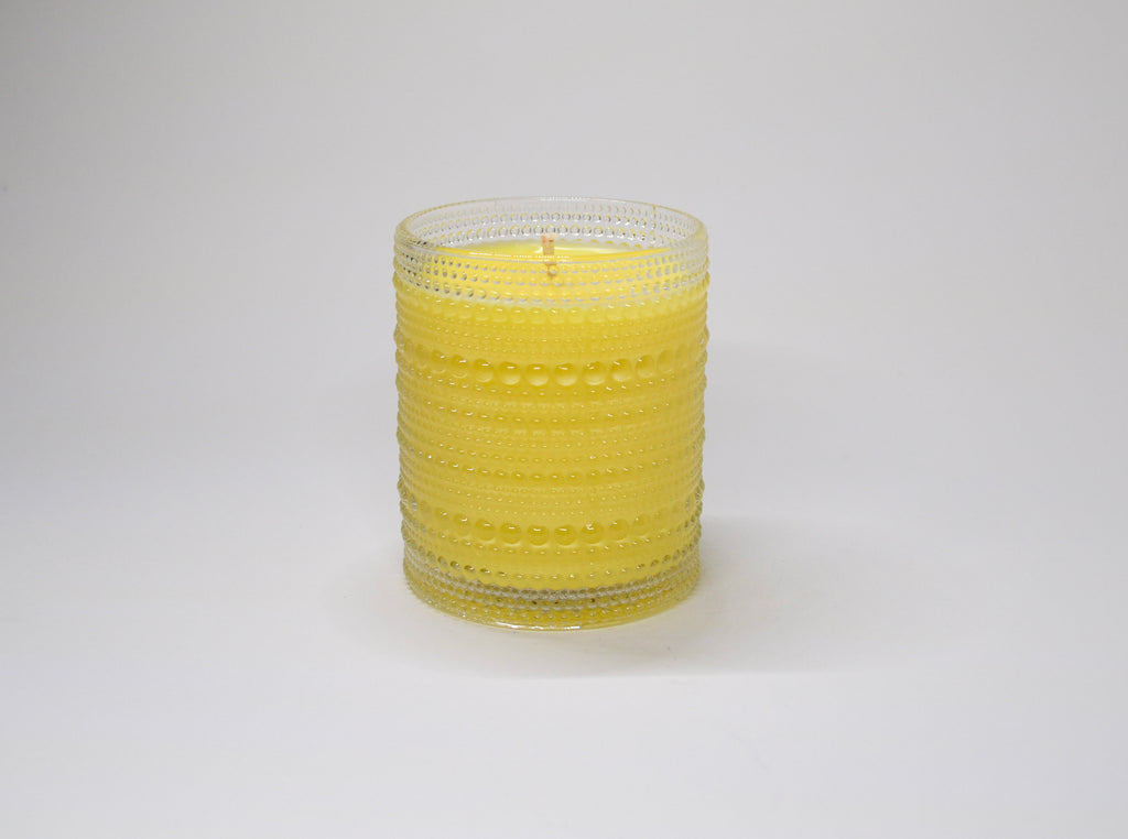 Clear Glass w/ Dots - Limoncello