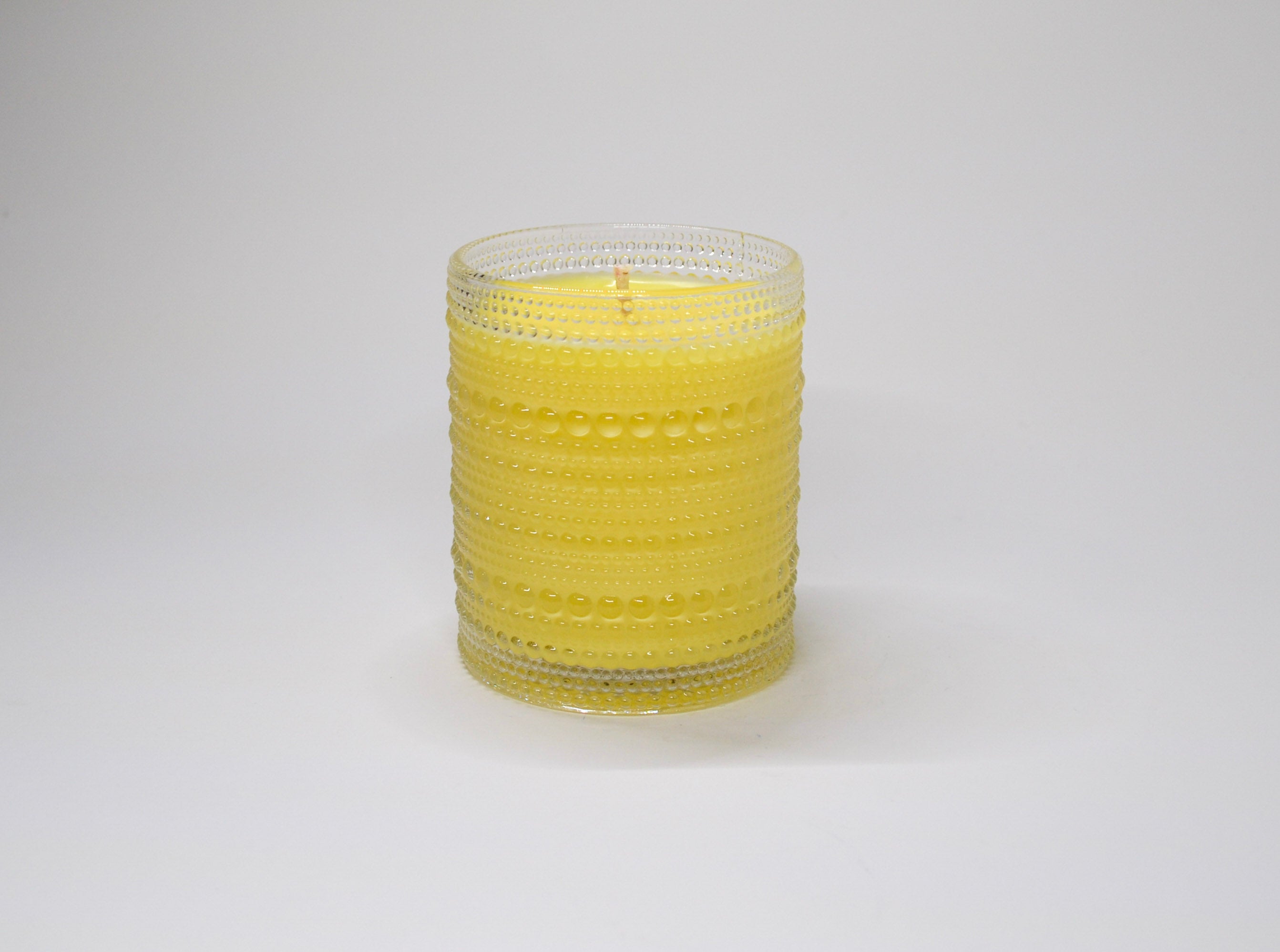 Clear Glass w/ Dots - Limoncello