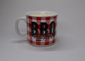 “BBQ Master” Checkered Mug Candle (Dual Wick) - Maple Sugar Vanilla