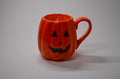 Jack‑O’‑Lantern Pumpkin Mug Candle — Coffee Shop