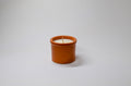Burnt Orange Crock Candle - Love Spell
