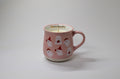 Pink Ghosts & Strawberries Mug Candle - Clean Cotton
